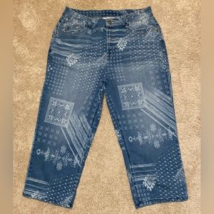 Christopher & Banks Bandana Print Jeans